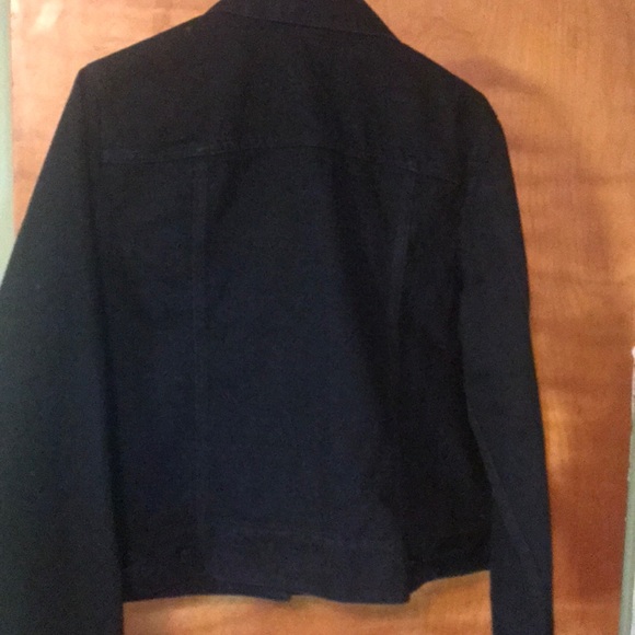 denim jacket with beaded design - Picture 4 of 5